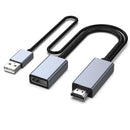 NÖRDIC HDMI to Displayport adapter 20cm 4K60Hz 18Gbps