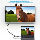 NÖRDIC HDMI to Displayport adapter 20cm 4K60Hz 18Gbps