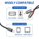 NÖRDIC Lightning (not MFI) to RCA audio cable 2m