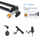 NÖRDIC Microphone Stand for table mounting is also suitable for the Blue Yeti and Blue Snowball 5/8 inch adapter boom