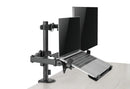 NÖRDIC Monitor Arm and Laptop Holder for 17-32" Monitor 9 kg Laptop 10-15.6" Mount