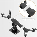 NÖRDIC Rotating 360 degree wall mount with metal base and aluminum alloy for tablets in sizes 7-13 inches.