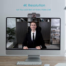 NÖRDIC UHD 4K 30fps 8MP webcam with auto focus/tracking/framing/zoom, dual microphones, SONY Sensor
