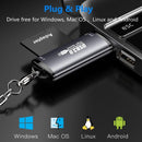 NÖRDIC USB-A 3.0 Kortläsare 2 Slot SD, MicroSD UHS-I