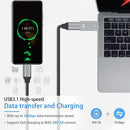NÖRDIC USB3.2 Gen2 USB-C to USB-A adapter 10Gbps metal grey