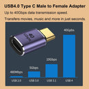 NÖRDIC USB4 adapter male to female 40G 8K60Hz PD100W