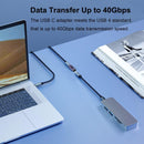 NÖRDIC USB4 extension adapter female to female 40G 8K60Hz PD100W