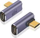 NÖRDIC USB4 angled adapter male to female 40G 8K60Hz PD100W