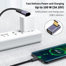 NÖRDIC USB4 angled adapter male to female 40G 8K60Hz PD240W