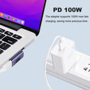 NÖRDIC USB4 angled adapter male to female 40G 8K60Hz PD100W