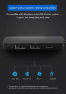 NÖRDIC USB-A 2.0 Hub 4 ports 3xUSB-A 480Mbps 1xUSB-C 480Mbps