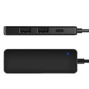 NÖRDIC USB-A 2.0 Hub 4 ports 3xUSB-A 480Mbps 1xUSB-C 480Mbps