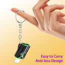 NÖRDIC USB-A OTG female to USB C male adapter USB 3.2 Gen 2 10Gbps, Black