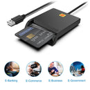 NÖRDIC USB-A Smart- och SIM-kortläsare ISO7816 ID kort EMV Kredit kort