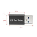 NÖRDIC USB-A to A data blocker adapter 5V2A 10W