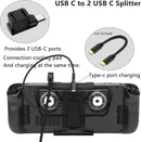 NÖRDIC USB-C 3.0 Male to Female Adapter for Data and Charging 10Gbps