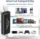 NÖRDIC USB C 3.1 Gender Changer female to female USB Type C 3.1 adapter