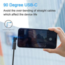 NÖRDIC USB C 3.1 Angled adapter male to female