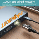 NÖRDIC USB-C Docking Station 1 to 18 Four screens, 2xHDMI, 1xDP, 1xVGA, 1xUSB-C PD 100W, 1xUSB-C QC, 2xUSB-C, 1xUSB-A QC3.0, 3xUSB-A, 1xGigaLAN