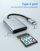 NÖRDIC USB-C 3.2 10Gbps Kortläsare SD Express 7.1 UHS-I NVME PCI-e 3.1