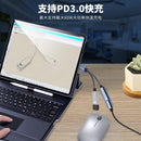 NÖRDIC USB-C hub 2 ports 1x USB-A 2.0 1x USB-C PD 3.0 60W