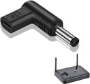 NÖRDIC USB-C to DC 4.5x3.0mm adapter 100W 12-20V for DELL laptops
