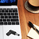 NÖRDIC USB-C to DC 4.5x3.0mm adapter 100W 12-20V for DELL laptops