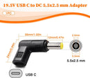 NÖRDIC USB-C to DC 5.5x2.5mm adapter 12-20V