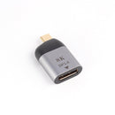 NÖRDIC USB C to DisplayPort adapter 8K in 60Hz 32,4Gbps 3D support and HDCP 1.4 and 2.2 Aluminum Space Gray