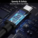 NÖRDIC USB-C to Lenovo Yellow Square cable 65W 1.5m