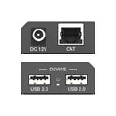 NÖRDIC USB-Extender Splitter 1 to 2 CAT6 100m