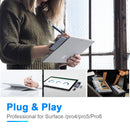 NÖRDIC USB docking station for MicroSoft Surface Pro 1xHDMI4k30Hz 2xUSB-A 5Gbps 1xRJ45 LAN and 1xTF and 1xSD