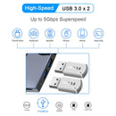 NÖRDIC USB docking station for MicroSoft Surface Pro 1xHDMI4k30Hz 2xUSB-A 5Gbps 1xRJ45 LAN and 1xTF and 1xSD