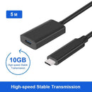 NÖRDIC active 5m USB-C 3.2 Gen 2 SuperSpeed 10Gbps Extension cable male to female