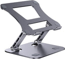 NÖRDIC laptop stand for up to 17" adjustable height notebook stand laptop stand dark grey