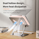 NÖRDIC laptop stand for up to 17" adjustable height notebook stand laptop stand silver
