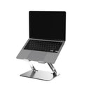 NÖRDIC laptop stand for up to 17" adjustable height notebook stand laptop stand silver