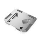 NÖRDIC laptop stand for up to 17" adjustable height notebook stand laptop stand silver