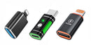 NÖRDIC non-MFI Lightning to USB-A/C adapter kit 3-pack