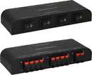 NÖRDIC speaker switch for four pairs of speakers