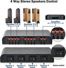NÖRDIC speaker switch for four pairs of speakers