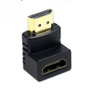 NÖRDIC vinklad HDMI 4K adapter hane till hona 270 grader