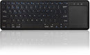 NÖRDIC wireless 2.4G Keyboard with touchpad 78 keys IOS Android Windows Arabic layout
