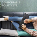 NÖRDIC wireless 2.4G Keyboard with touchpad 78 keys IOS Android Windows US layout