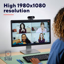 USB Webcam Full HD 1080p 30FPS with microphone rotatable 360grader base and 45 degrees tilt 2MP
