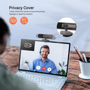Webcam 4K30fps 8MP with Autofocus, Dual Microphone and Tripod