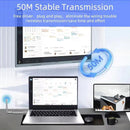 NÖRDIC Wireless HDMI Extender 50m Transmitter/Receiver 4K HD 5G Wifi for Laptop to TV, PC, Monitor, Projector