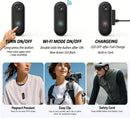 4K mini handsfree bodycam, POV camera, HD 1080p mini wearable adventure action camera with audio