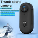 4K mini handsfree bodycam, POV camera, HD 1080p mini wearable adventure action camera with audio