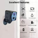 2,4GHz WiFi Mini Camera, 4K Wireless Indoor Surveillance Camera